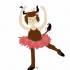IMAGE The talented Adult Beginner's sketch of Spring Wildebeast... dancing. IMAGE
