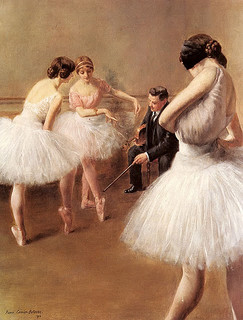 Carrier-Belleuse, La leçon de ballet