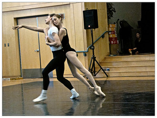 Boston Ballet Company - partnering in the studio