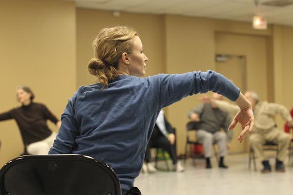 Sarah Cullen Fuller teaching Adaptive Dance Programs participants