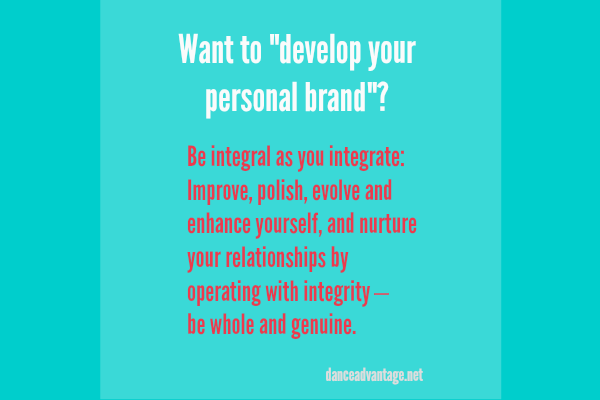 Want to develop your personal brand?