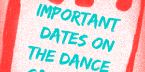 Important Dates on the Dance Calendar