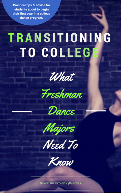 What Freshman Dance Majors Need To Know