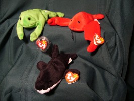 Picture of three Beanie toys