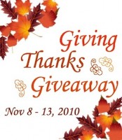 Dance Advantage Giving Thanks Giveaway: Nov 8 - 13, 2010