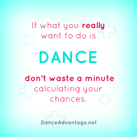 Do you really want to dance?
