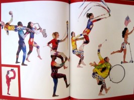 IMAGE Pilobolus Dance in The Human Alphabet picture book (letter P - parade) IMAGE