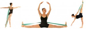 IMAGE Stretching with Balletband: Miami City Ballet Principal Dancer, Jennifer Kronenberg, stretches in 3 poses. IMAGE