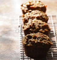 Veggie muffins are a delicious, portable snack!