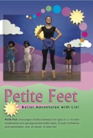 IMAGE Front cover of the Petite Feet dance DVD IMAGE