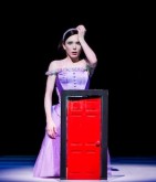 Sarah Lamb in The Royal Ballet production of Alice's Adventures in Wonderland, choreographed by Christopher Wheeldon, to music by Joby Talbot, with set and costume designs by Bob Crowley. © ROH / Johan Persson, 2013.