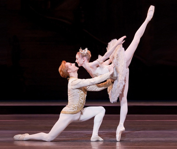 Sarah Lamb with Steven McRae in the Royal Ballet’s Sleeping Beauty. Photo by Johan Persson/ROH