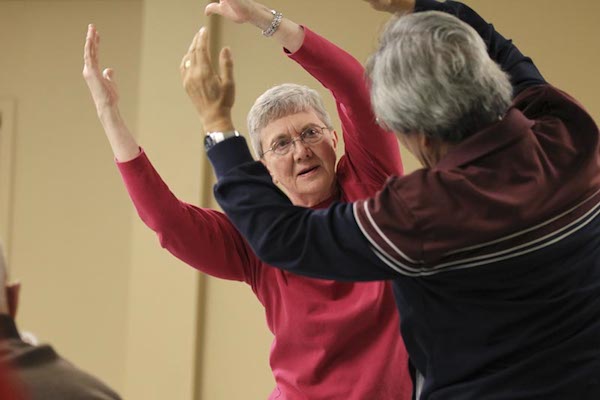 Parkinsons Project participants at Hubbard Street Dance Center