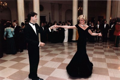 John Travolta dancing with Princess Diana