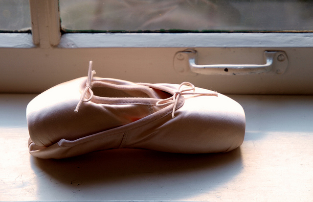 They'll never look this good again."new pair of pointes" by mararie is licensed CC BY-SA 2.0