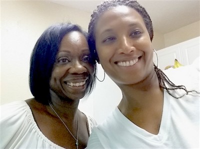 Desiree and her mentor, Kim Grier