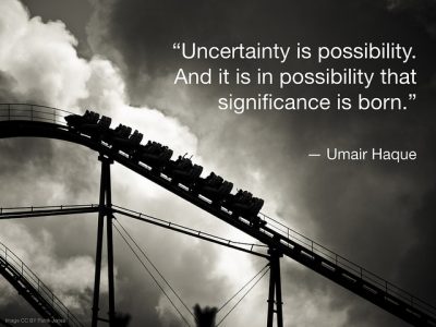 Uncertainty is possibility